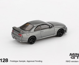 1:64 NISSAN Skyline GT-R Dark Metal Gray (NISMO BCNR33 CRS Version) - blistr