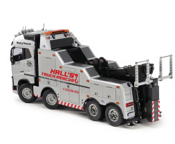 1:14 Volvo FH16 Globetrotter 750 8×4 Tow Truck Silver (stavebnica)