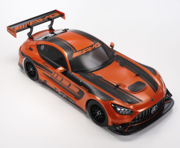 1:10 Mercedes-AMG GT3 EVO (Orange Painted Body) TT-02 Chassis (stavebnica)