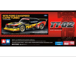1:10 Ford Zakspeed Capri 1978 TT-02 Chassis (stavebnica)