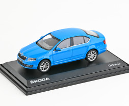 1:43 Škoda Octavia III (2012) - Modrá Abrex