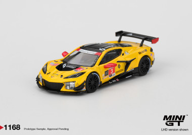 1:64 Chevrolet Corvette Z06 GT3.R #3 Corvette Racing by Pratt Miller Motorsports 2025 IMSA