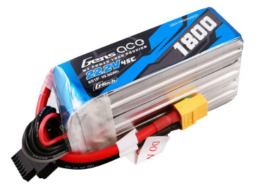 GENS ACE LIPO G-TECH - 6S 1800 mAh (45C) XT-60