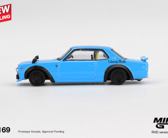 1:64 Nissan LB Works HAKOSUKA Baby Blue