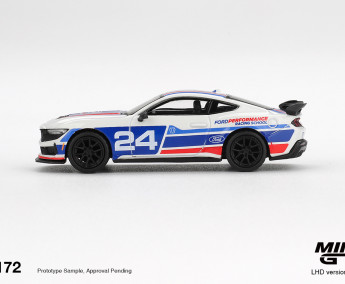 1:64 Ford Mustang Dark Horse #24 Ford Performance Racing School - blister