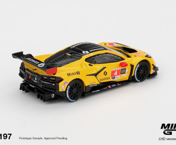 1:64 Chevrolet Corvette Z06 GT3.R #4 Corvette Racing by Pratt Miller Motorsports 2025 IMSA - blister