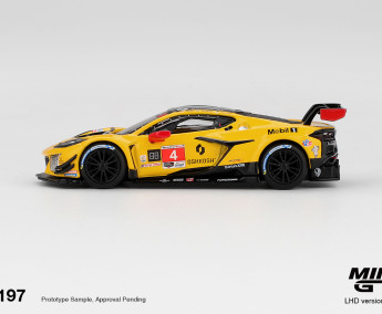 1:64 Chevrolet Corvette Z06 GT3.R #4 Corvette Racing by Pratt Miller Motorsports 2025 IMSA - blister