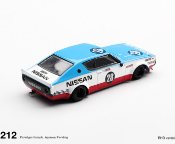 1:64 NISSAN GT-R (KPGC110) SKYLINE KENMERI LIBERTY WALK NISSAN RACING 75 CONCEPT 2024 - blister