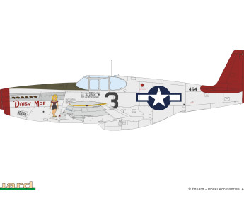 1:32 North American P-51B/C Mustang Birdcage canopy (Hybrid edition)