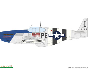 1:32 North American P-51B/C Mustang Birdcage canopy (Hybrid edition)