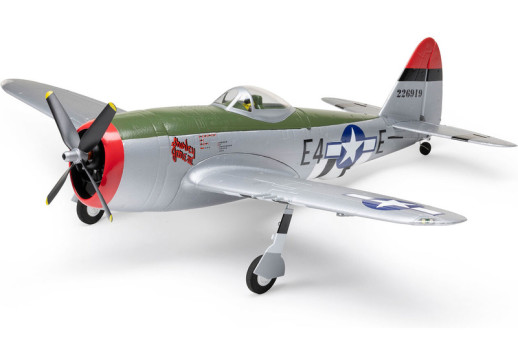 E-flite Micro P-47 Thunderbolt 0.625m BNF Basic AS3X+ SAFE Select