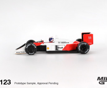 1:64 McLaren MP4/4 #11 Alain Prost 1988 Japanese Grand Prix 2nd Place