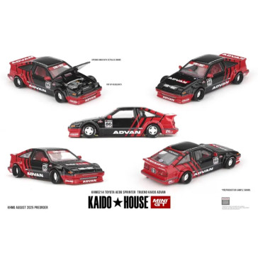 1:64 Toyota AE86 Sprinter Trueno Kaido ADVAN