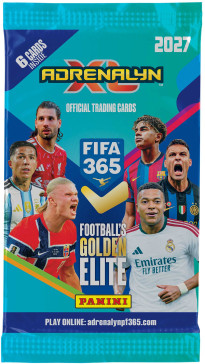 PANINI FIFA 365 2026/2027 - ADRENALYN - karty 1 balíček (6 ks)