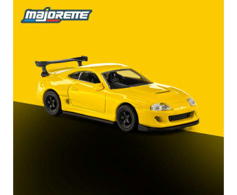 1:64 Majorette Collection 1995 Toyota Supra - yellow