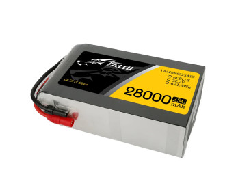 Gens Ace Tattu serie - 6S 28000mAh 22.2V 6S1P (25C) s konektorem AS150+XT150