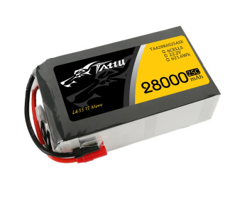 Gens Ace Tattu serie - 6S 28000mAh 22.2V 6S1P (25C) s konektorem AS150+XT150