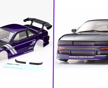 1:10 Fazer D2 Nissan Silvia S13 Tuned Purple 1:10 Drift (Readyset)