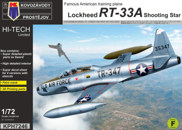 1:72 Lockheed RT-33A Shooting Star