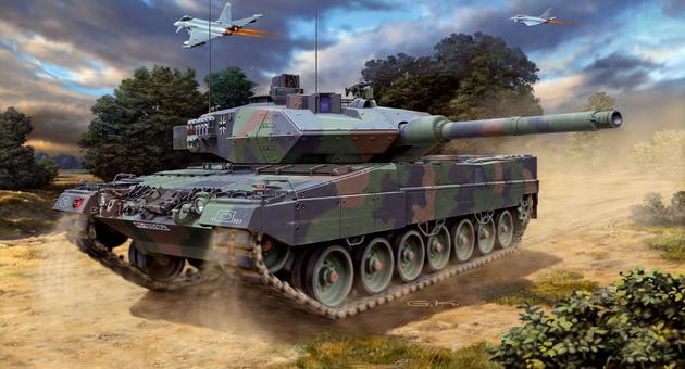 Náhľad produktu - 1:72 Leopard 2 A6/A6M