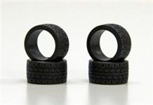 Náhľad produktu - Mini-Z Racing Radial Tyres 10 Shore - Wide (4ks)