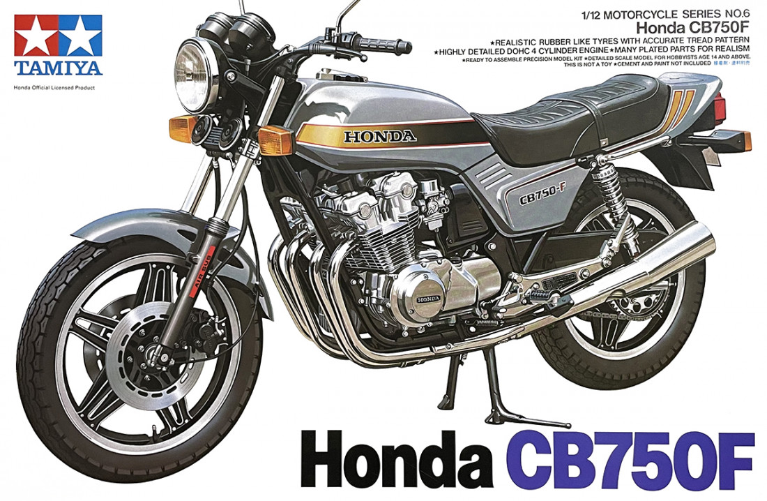 Náhľad produktu - 1:12 Honda CB 750F