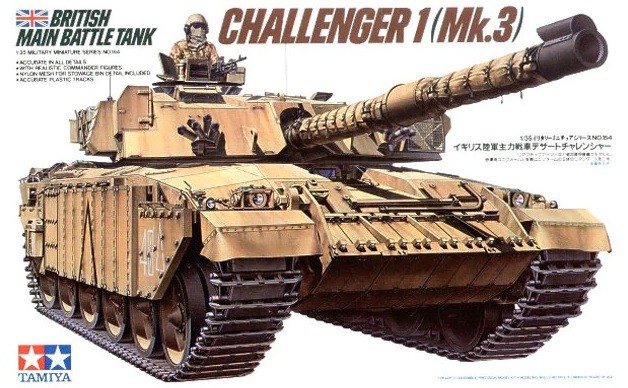 Náhľad produktu - 1:35 British Main Battle Tank Challenger 1 Mk.3