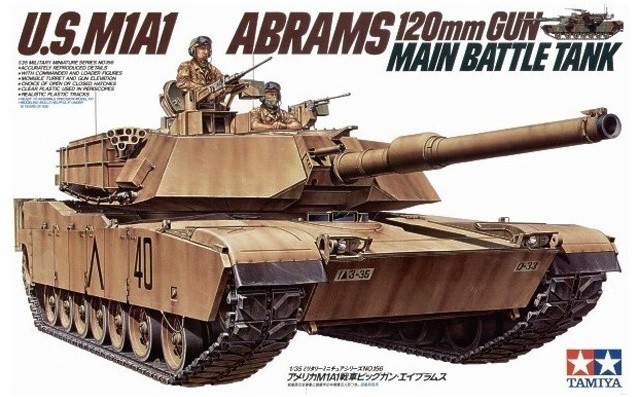Náhľad produktu - 1:35 U.S. M1A1 Abrams 120mm Gun