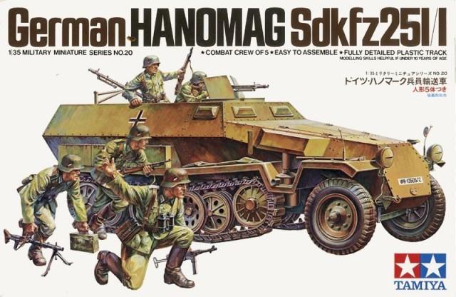 Náhľad produktu - 1:35 Sd.Kfz.251/1 Hanomag