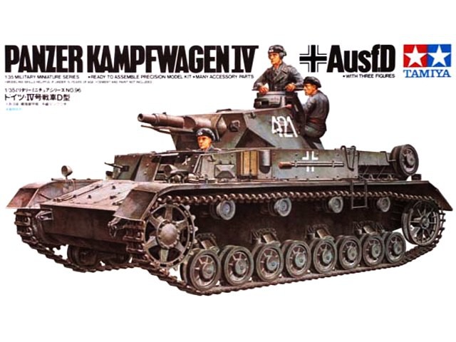 Náhľad produktu - 1:35 German Pzkpw IV AusfD
