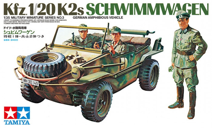 Náhľad produktu - 1:35 Kfz.1/20 K2s Schwimmwagen