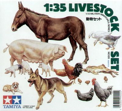Náhľad produktu - 1:35 Livestock Set