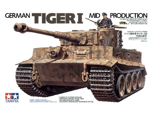 Náhľad produktu - 1:35 TIGER I Mid Production