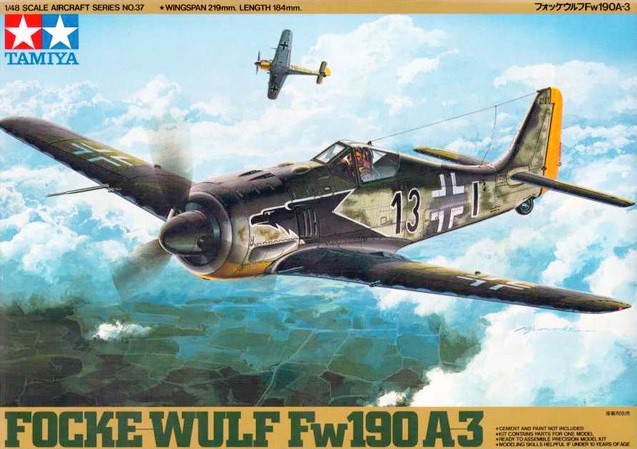 Náhľad produktu - 1:48 Focke-Wulf Fw 190 A-3