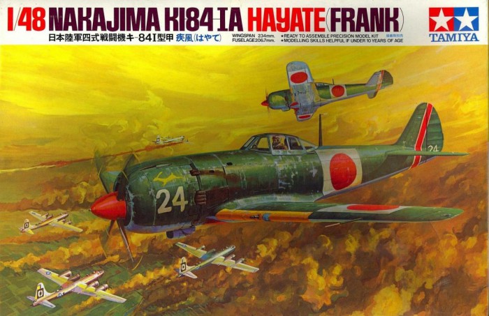 Náhľad produktu - 1:48 Nakajima Ki-84 IA Hayate (Frank)
