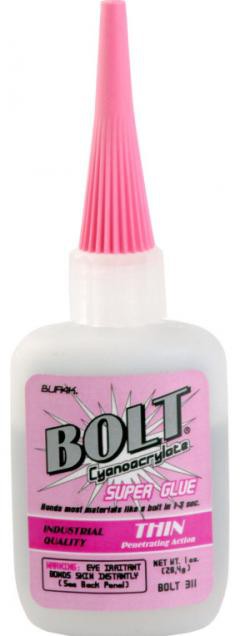 Náhľad produktu - Bolt super thin ružové riedke 1-5s (56,7g)