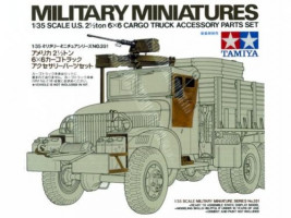 1:35 U.S. 2.5T 6X6 Cargo Truck Accessory Set
